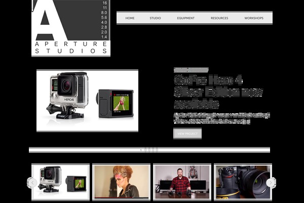 aperturestudios.ca site used Archeronne