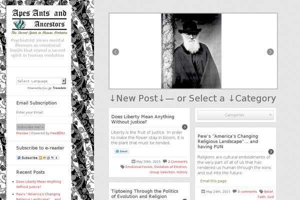 apesantsandancestors.com site used Endless