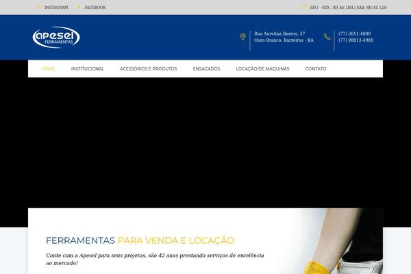 Tanj theme site design template sample