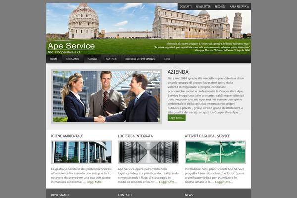 Mint theme site design template sample