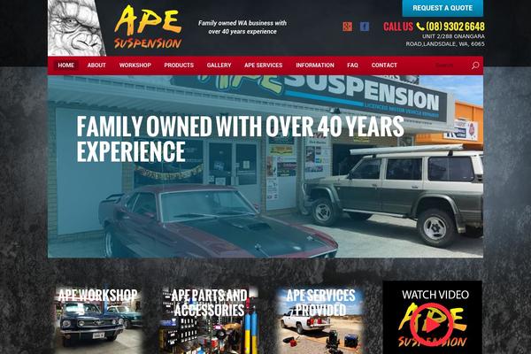 Titan theme site design template sample