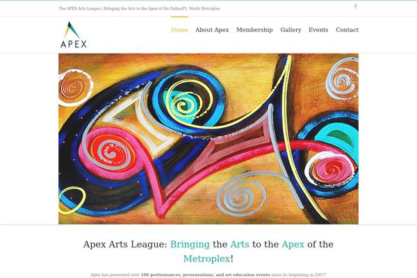 apex-arts.org site used Apex-arts