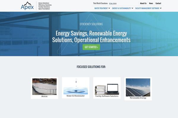 Apex theme site design template sample