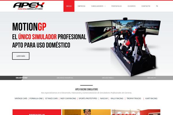 Senna theme site design template sample