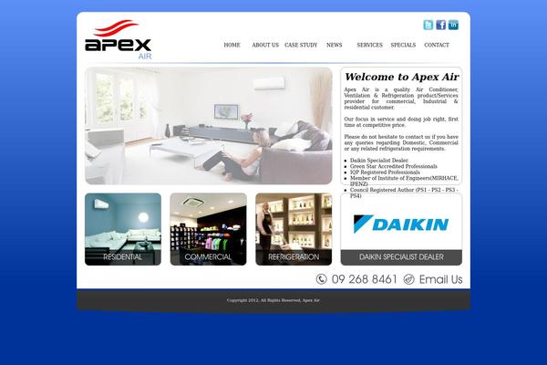 Response theme site design template sample