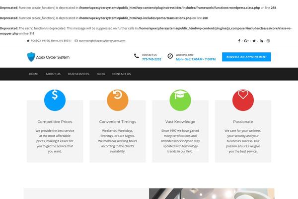 Ostrya theme site design template sample