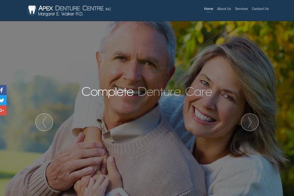 apexdenture.com site used Rt_chimera_wp