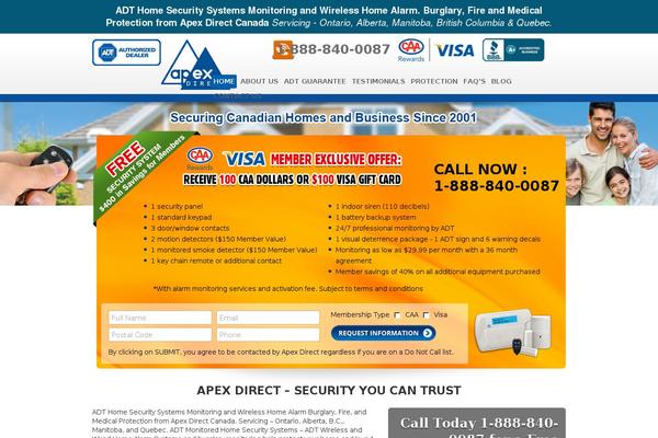 Abaris theme site design template sample