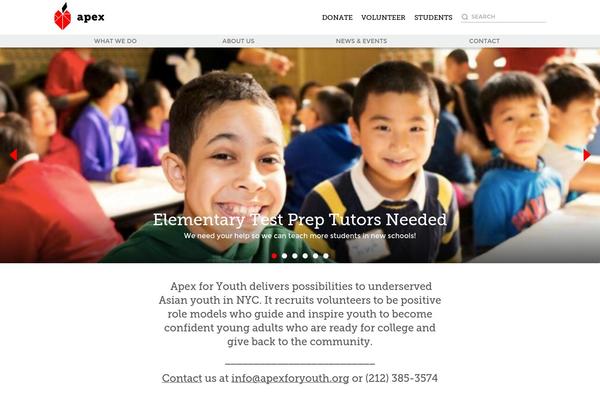Apex theme site design template sample