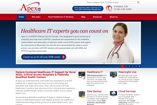 apexhci.com site used Core