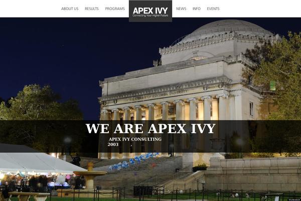 Boston theme site design template sample