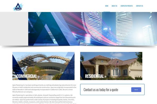 Alterna theme site design template sample