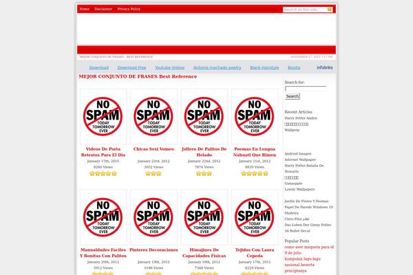 Site using Wp-random-post-inside plugin