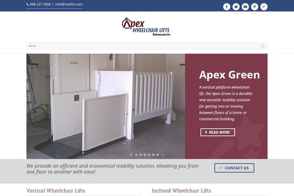 Avada theme site design template sample