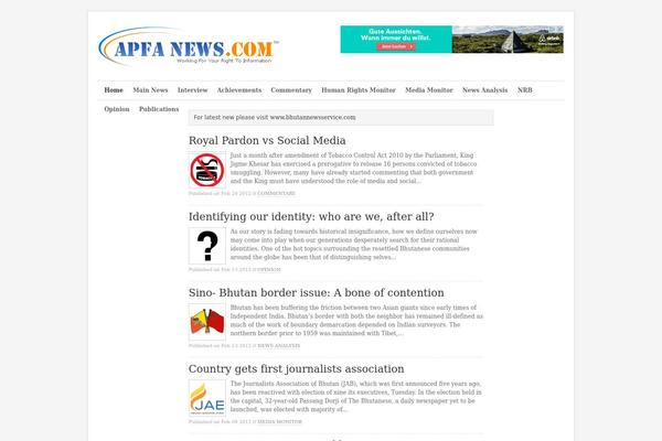 Bignews theme site design template sample