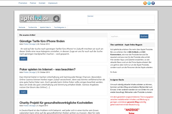 Site using AppStore Links plugin