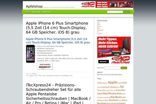 Cordobo Green Park 2 theme site design template sample