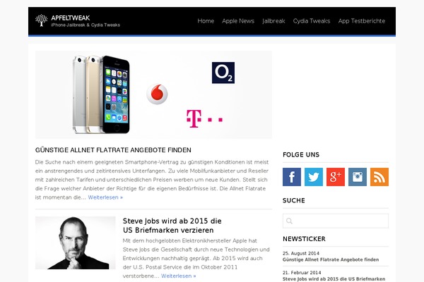 apfeltweak.de site used Byll