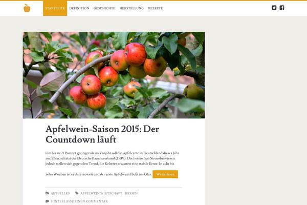 Ignite theme site design template sample