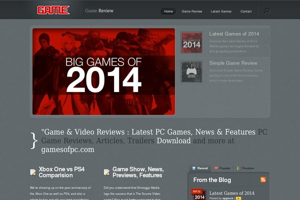 Lumin theme site design template sample