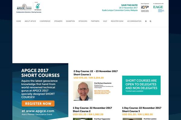apgce.com site used Apgce-theme