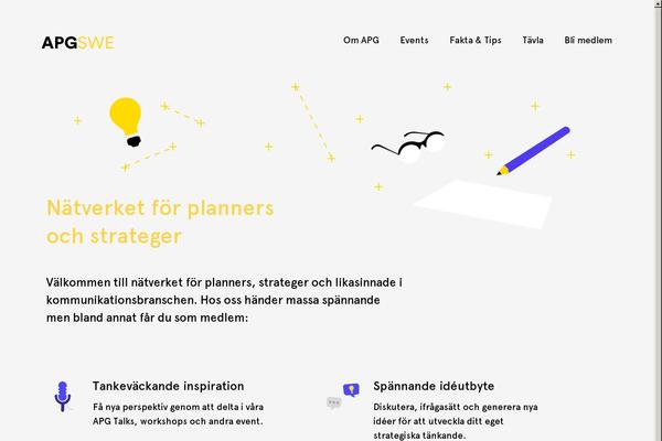 apgsweden.com site used Apg2016