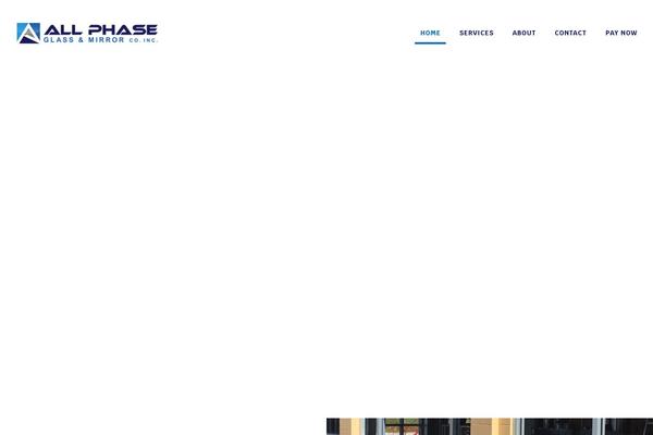 BeTheme Child theme site design template sample