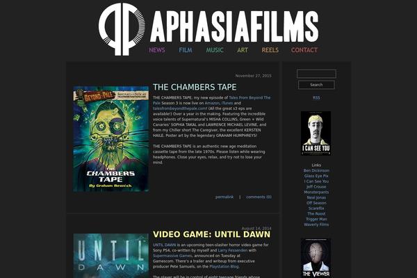 Tomorrow theme site design template sample