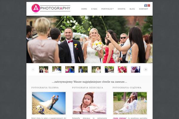 Dandelion theme site design template sample