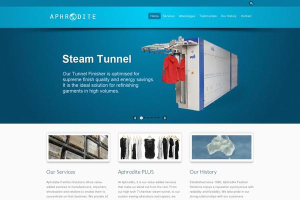Flare theme site design template sample