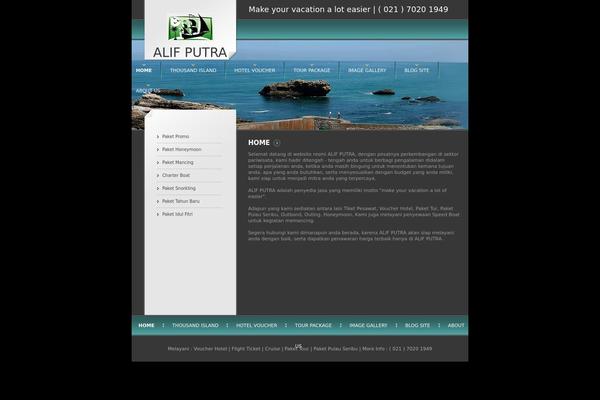 JournalCrunch theme site design template sample