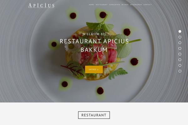 Haven theme site design template sample