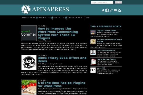 Responz theme site design template sample