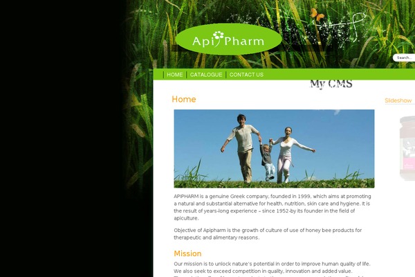 Greener Side theme site design template sample