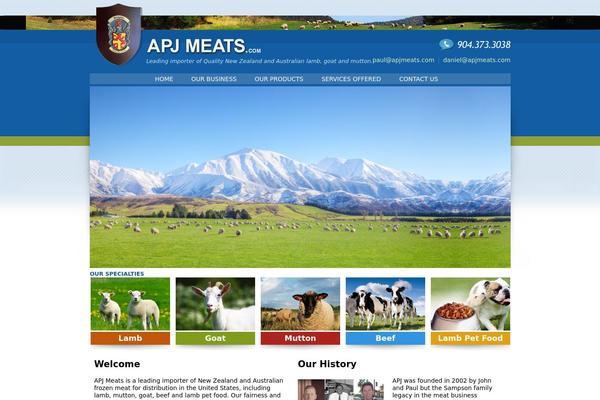 apjmeats.com site used Apj