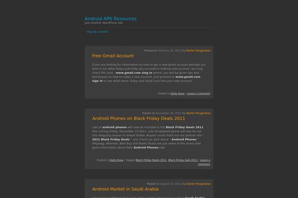 apkforandroid.com site used Vostok