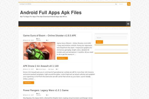 Sahifa theme site design template sample