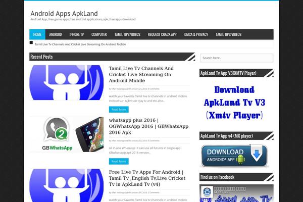 apkland.net site used Appyn