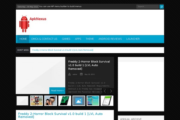 Cherry theme site design template sample