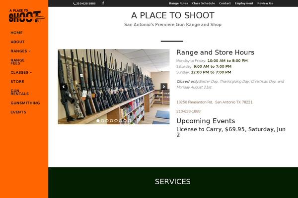 Divi theme site design template sample