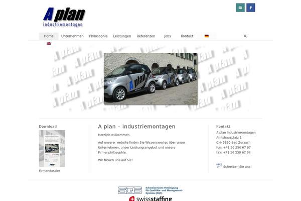 aplan.ch site used Enfold