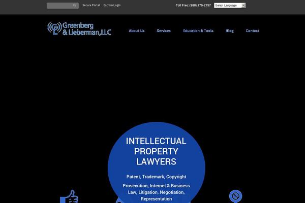 Impreza theme site design template sample