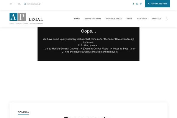 Attorna theme site design template sample