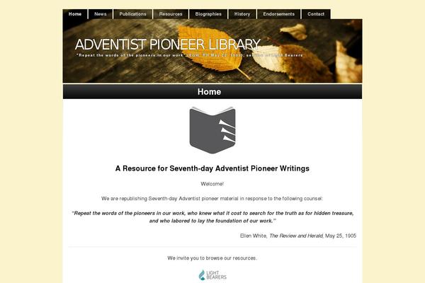 Clear Style theme site design template sample