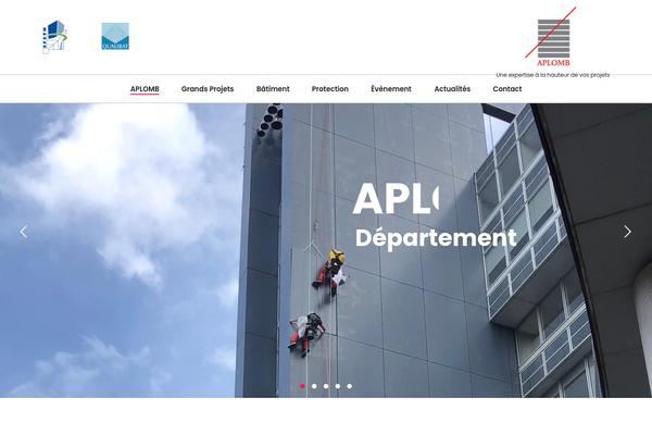 Academist theme site design template sample