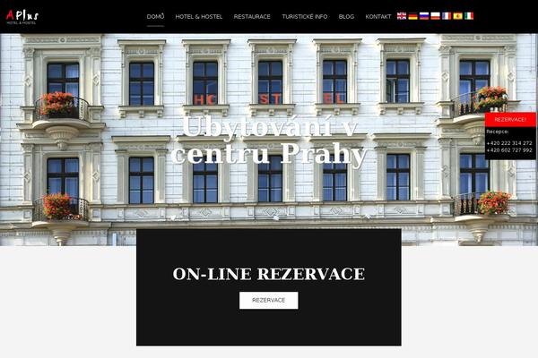 Hotel-xenia theme site design template sample