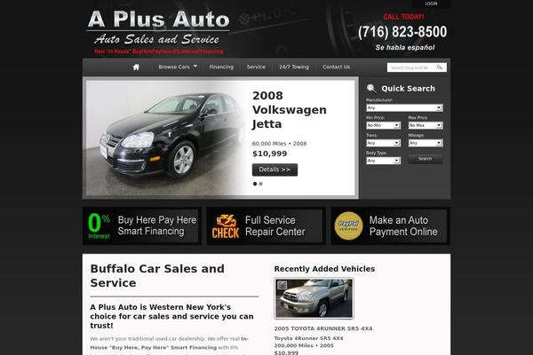 Automotive theme site design template sample