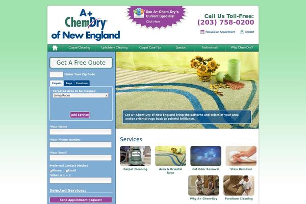 Site using Chemdry-testimonials plugin