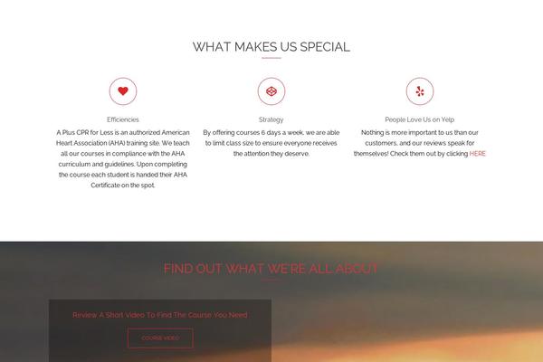 Sydney-child theme site design template sample