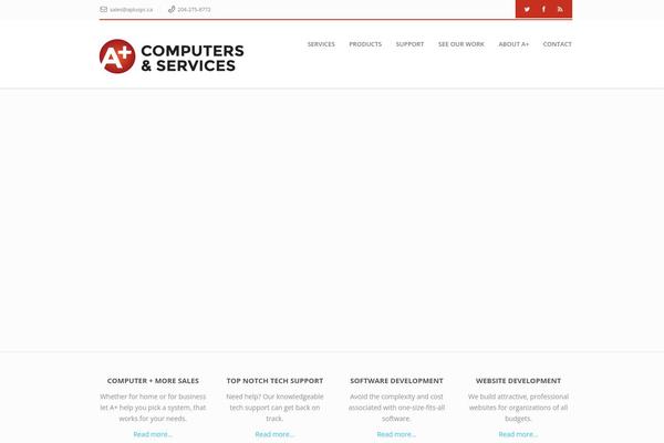 Bostan theme site design template sample